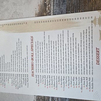 Hachiko Sushi House - Menu - Sushi Bars Near Me - Phoenix, Arizona