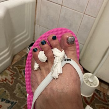 Hollywood Nails NY - I got my feet done as well I really feel great this is Jennifer re-doing a sloppy job someone else did - Nail Salons Near Me - New York, New York Hollywood Nails NY - I got my feet done as well I really feel great this is Jennifer re-doing a sloppy job someone else did - Nail Salons Near Me - New York, New York