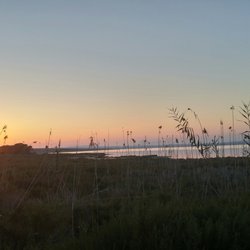 La Pinada - Views to Salina de La Mata at sunset
