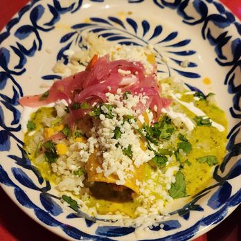 Mi Tierra Cafe & Bakery - Enchilada Poblano (a la carte) - Mexican Near Me - San Antonio, Texas Mi Tierra Cafe & Bakery - Enchilada Poblano (a la carte) - Mexican Near Me - San Antonio, Texas