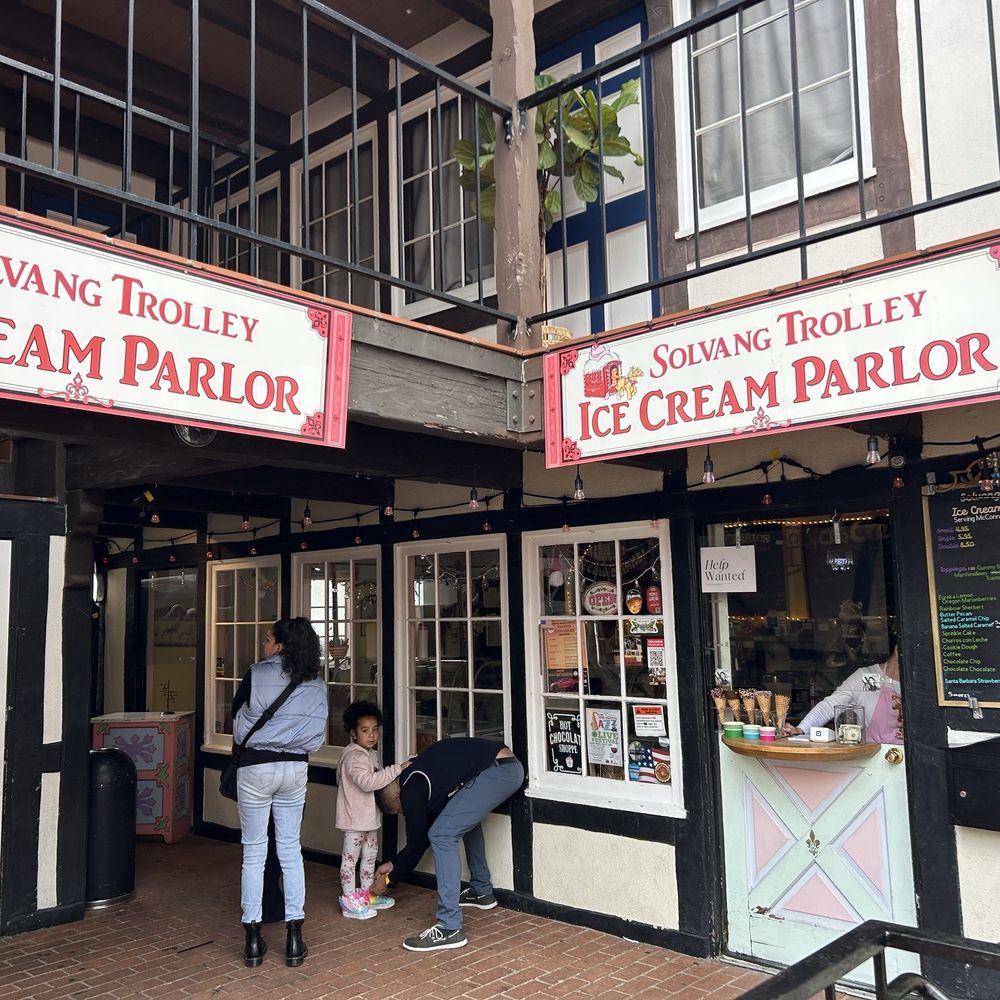 Solvang Trolley Ice Cream Parlor - Desserts Near Me - Solvang, California Solvang Trolley Ice Cream Parlor - Desserts Near Me - Solvang, California