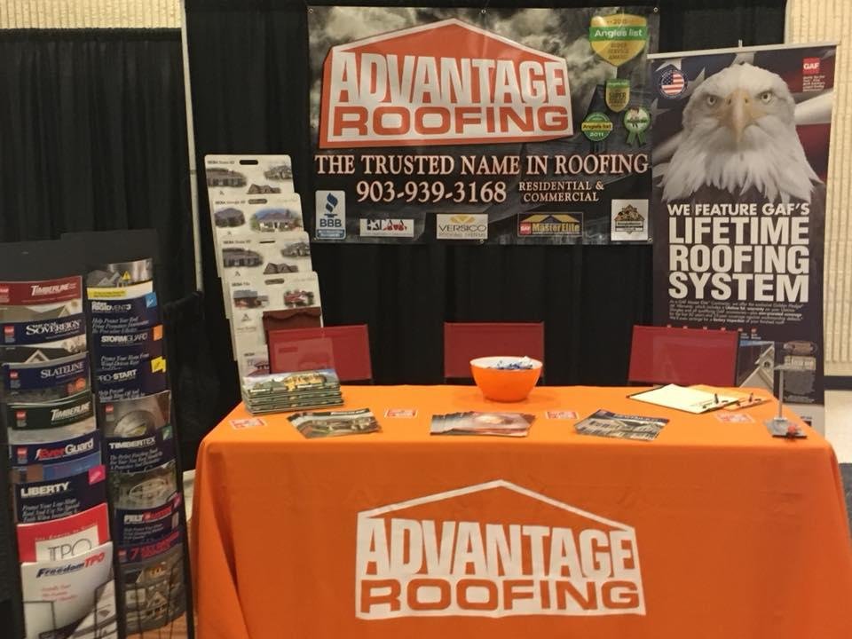 Slide of Advantage Roofing Company
