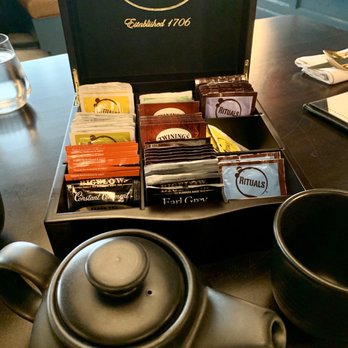 Chamber Modern American Restaurant - Assorted hot teas - New American Near Me - Tulsa, Oklahoma