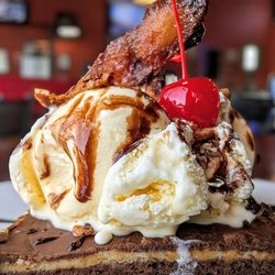 Kahlua Brownie Sundae