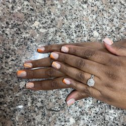 5 Star Nail Spa - Overlay over my natural nails.