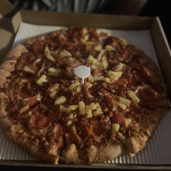 Pizza Factory - Pepperoni, Extra Bacon & Pinapple - Pizza Near Me - Reno, Nevada
