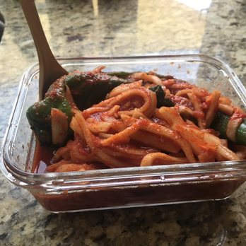 Honey Sarah - a container of pasta with a wooden spoon - Honey Near Me - Fullerton, California Honey Sarah - a container of pasta with a wooden spoon - Honey Near Me - Fullerton, California
