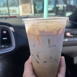 Iced Black sugar latte