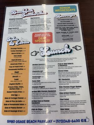 Menu photo 3 The Pancake House Osage Beach, MO Menu photo 3 The Pancake House Osage Beach, MO