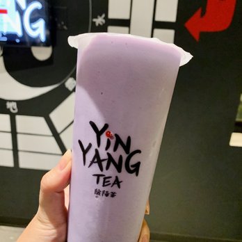 Yin Yang Tea - Taro milk tea slush - Bubble Tea Near Me - Nashville, Tennessee Yin Yang Tea - Taro milk tea slush - Bubble Tea Near Me - Nashville, Tennessee