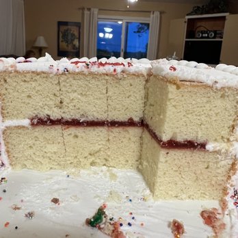 Holland Cakery 'N' Sweets - Cake filling in the center only - Bakeries Near Me - Holland, Michigan Holland Cakery 'N' Sweets - Cake filling in the center only - Bakeries Near Me - Holland, Michigan