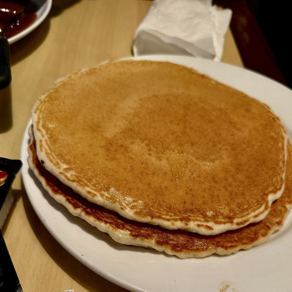 Pancakes for dinner!!