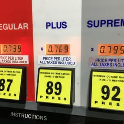 Can-Am - Regular gas 74c/L~
