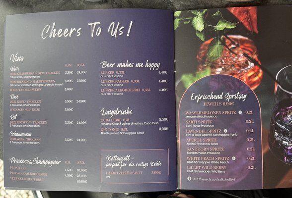 Menu photo 6 Zand & Zee Cafe Lounge Binz, MV