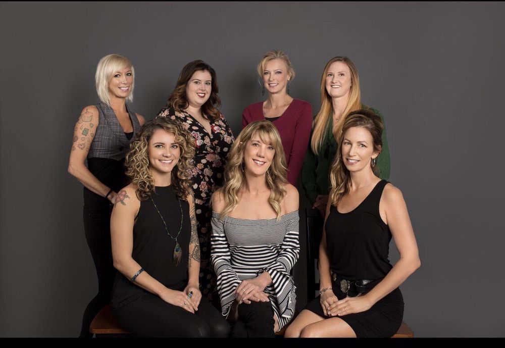 Rock Paper Scissor Salon and Color Bar Image