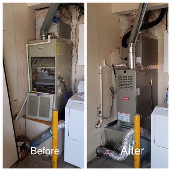 KPH Mechanical - Before and after on a 3 ton Bryant system install in Murrieta,Ca - Heating & Air Conditioning/HVAC Near Me - Temecula, California