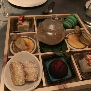 Australasia - Look at this dessert!! Caramel sauce in the pot! - Asian Fusion Near Me - Spinningfields, XGM