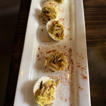 Mannina's Italian Restaurant - Lunch portion Sicilian Deviled Eggs - Italian Near Me - Saint Clair, Michigan Mannina's Italian Restaurant - Lunch portion Sicilian Deviled Eggs - Italian Near Me - Saint Clair, Michigan