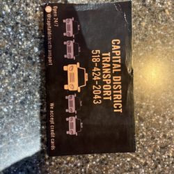 Capital District Transport - Business card
