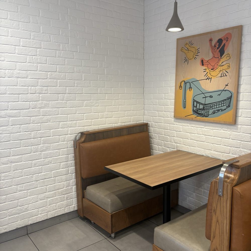 Popeyes - Inside booth seating - Chicken Wings Near Me - Berwyn, Illinois Popeyes - Inside booth seating - Chicken Wings Near Me - Berwyn, Illinois