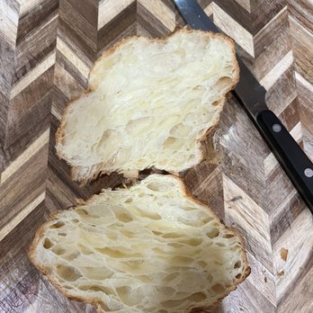Delight Pastry - Butter Croissant sliced in half for my turkey sandwich. - Desserts Near Me - Pasadena, California