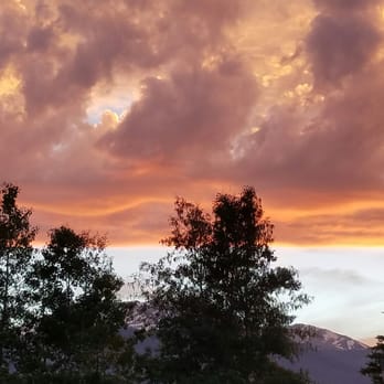 Dillon Dam Brewery - View from the patio at sunset. - American Near Me - Dillon, Colorado Dillon Dam Brewery - View from the patio at sunset. - American Near Me - Dillon, Colorado