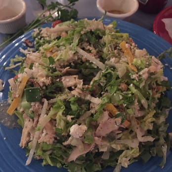 Barnaby's Cafe - Salsalito crunch salad. Good but way to much lettuce and not enough chicken. - Breakfast & Brunch Near Me - Houston, Texas