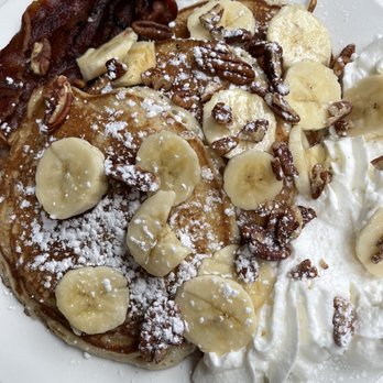HoM Bay Ridge - Banana Nut Pancakes - Breakfast & Brunch Near Me - Brooklyn, New York HoM Bay Ridge - Banana Nut Pancakes - Breakfast & Brunch Near Me - Brooklyn, New York