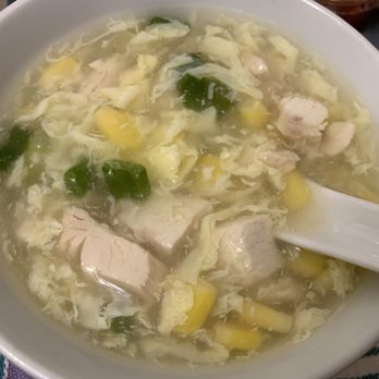 King Wok - Chicken Corn Soup - Chinese Near Me - Flushing, New York