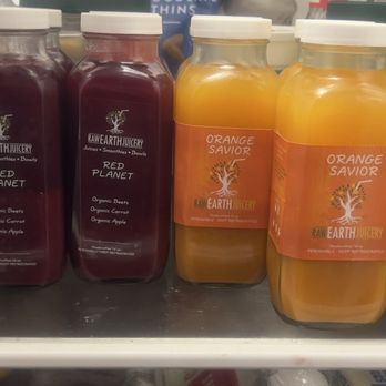 Raw Earth Juicery - A photo of three of my juices - Juice Bars & Smoothies Near Me - Fresno, California Raw Earth Juicery - A photo of three of my juices - Juice Bars & Smoothies Near Me - Fresno, California