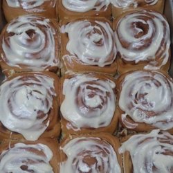 The Shepardsville Corner Store - Homemade cinnamon rolls.
