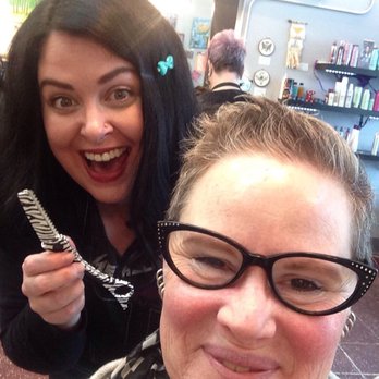 Logik the Salon - 1st cut after cancer treatment. Thanks Sara! You're awesome! - Hair Salons Near Me - Portland, Oregon Logik the Salon - 1st cut after cancer treatment. Thanks Sara! You're awesome! - Hair Salons Near Me - Portland, Oregon
