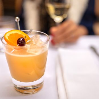 Spruce - Maple Stone Sour $14 "bourbon, lemon, orange maple, angostura bitters" - American Near Me - San Francisco, California Spruce - Maple Stone Sour $14 "bourbon, lemon, orange maple, angostura bitters" - American Near Me - San Francisco, California