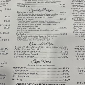 Seafood And Cones - Menu - Ice Cream & Frozen Yogurt Near Me - Raynham, Massachusetts