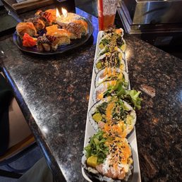 Jumbo Salmon Rolls
