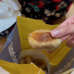 Sugar pretzel bites