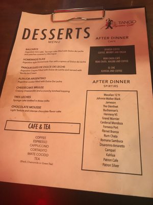 Menu photo 8 Tango Steak Moonachie, NJ