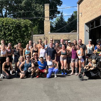 CrossFit Wilmette - Coach Al's wedding workout party! What a fantastic day. Thanks to everyone who came out and made it such a special day. - Gyms Near Me - Wilmette, Illinois CrossFit Wilmette - Coach Al's wedding workout party! What a fantastic day. Thanks to everyone who came out and made it such a special day. - Gyms Near Me - Wilmette, Illinois