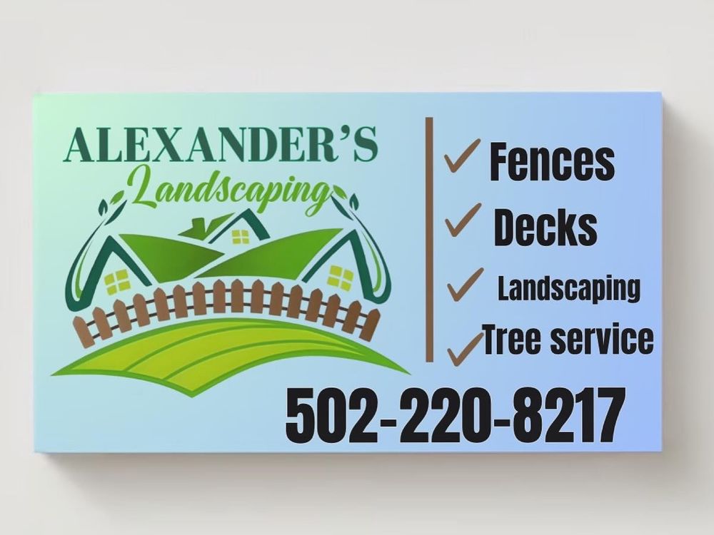Alexander Fencing And Decks - tree service in Shively, KY