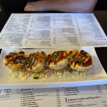 Motto Sushi - Monkey Brains - Sushi Bars Near Me - Denton, Texas Motto Sushi - Monkey Brains - Sushi Bars Near Me - Denton, Texas
