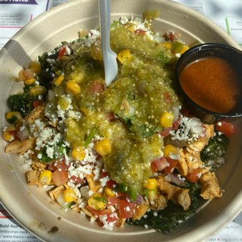 Condado Tacos - Build Your Own Bowl - Kale based bowl with chicken - Tacos Near Me - Pittsburgh, Pennsylvania Condado Tacos - Build Your Own Bowl - Kale based bowl with chicken - Tacos Near Me - Pittsburgh, Pennsylvania