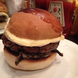 Z Deli Sandwiches - Mr Camembert - burger, Camembert cheese and mushrooms! Yummy yummy