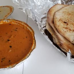 My marvelous butter chicken and garlic nan My marvelous butter chicken and garlic nan