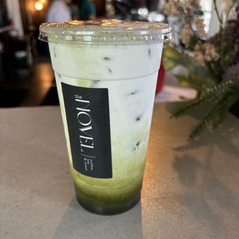 Novel Coffee and Teas - The Chandler, a matcha with raspberry syrup - Coffee & Tea Near Me - Richland, Washington Novel Coffee and Teas - The Chandler, a matcha with raspberry syrup - Coffee & Tea Near Me - Richland, Washington