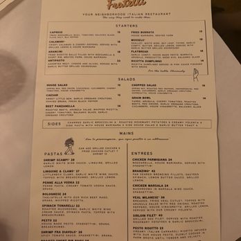 Tre Fratelli - Food Menu - Italian Near Me - Alpharetta, Georgia Tre Fratelli - Food Menu - Italian Near Me - Alpharetta, Georgia