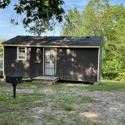 Onanda Park - A better look at one of the cabins.