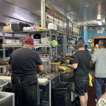 Jacques-Imo's Cafe - You walk past the bar and through the kitchen to get to their dining room. - Cajun/Creole Near Me - New Orleans, Louisiana Jacques-Imo's Cafe - You walk past the bar and through the kitchen to get to their dining room. - Cajun/Creole Near Me - New Orleans, Louisiana