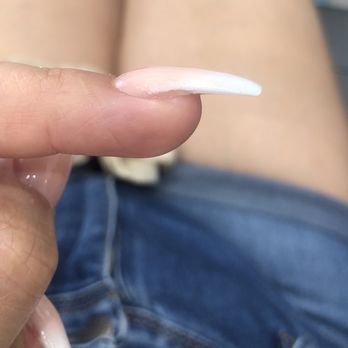 Lux Nail Bar - Left middle finger - Nail Salons Near Me - Mesquite, Texas Lux Nail Bar - Left middle finger - Nail Salons Near Me - Mesquite, Texas