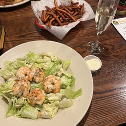 Caesar salad Sweet Potato Fries