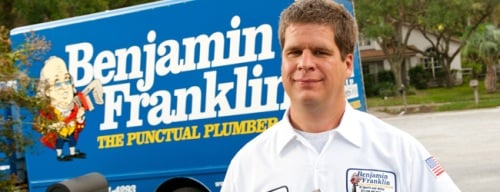 Slide of Benjamin Franklin Plumbing